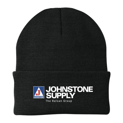 Johnstone Supply Cuffed Beanie - Black