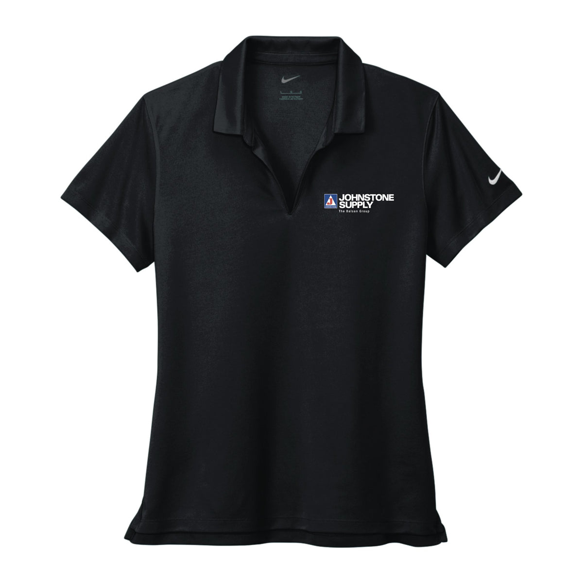 Johnstone Supply Women's Nike Dri-FIT Polo - Black