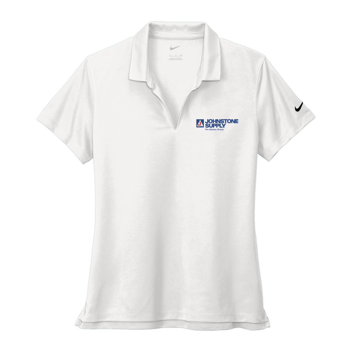 Johnstone Supply Women's Nike Dri-FIT Polo - White